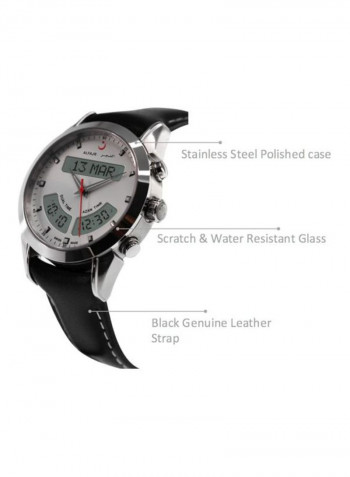 Men's Water Resistant Analog/Digital Watch WA-10L