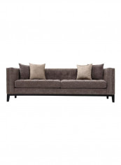 July 3-Seater Sofa Brown 240x76x85cm