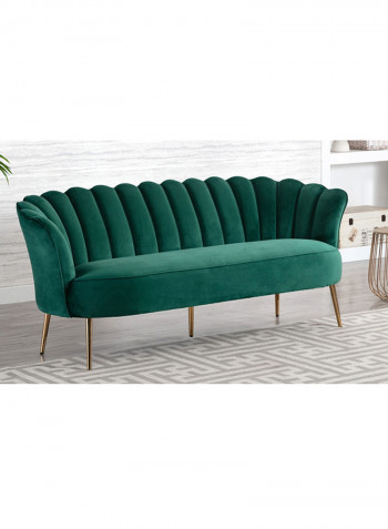 Petal 3-Seater Sofa Green 79x192cm