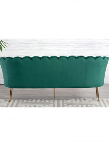 Petal 3-Seater Sofa Green 79x192cm