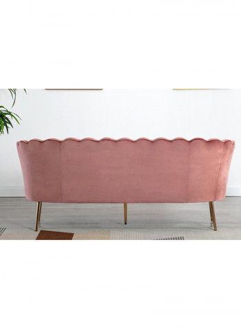 Petal 3-Seater Sofa Pink 79x192cm