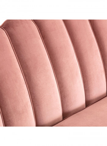 Petal 3-Seater Sofa Pink 79x192cm