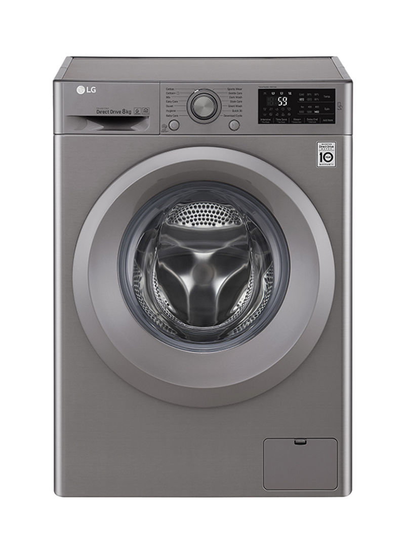 Fully Automatic Front Loading Washing Machine 8kg 8 kg F4J5TNP7S Stone Silver