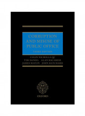 Corruption And Misuse Of Public Office Hardcover reviews Corruption And Misuse Of Public Office Hardcover