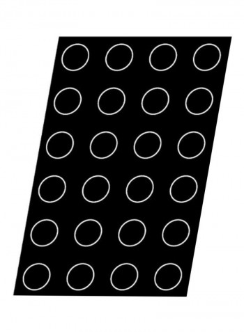 Flexipan Cylinder Mat Black 63x25millimeter