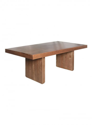Iconic Dining Table Brown 210x100x78cm