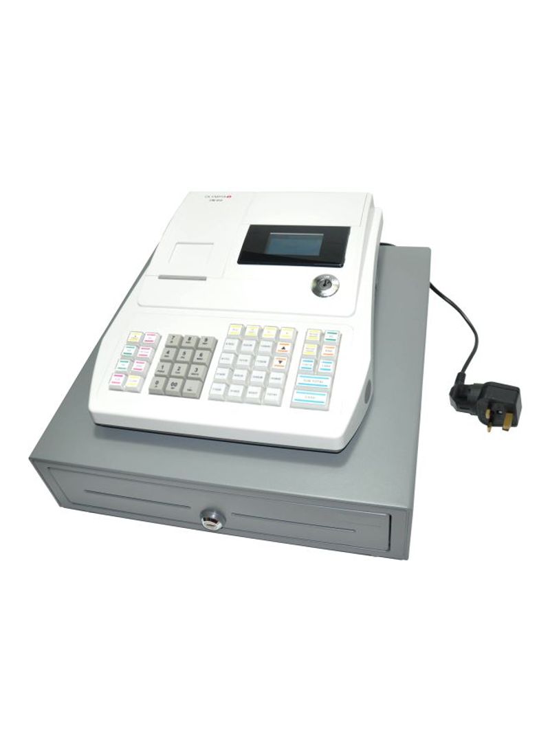 LCD Cash Register White/Grey