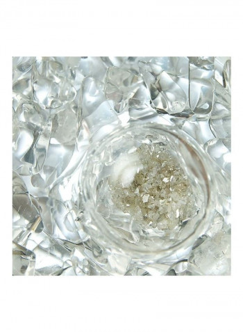 Diamonds Gem Water Bottle Clear/Grey