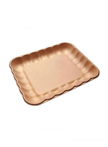 Cloud Shaped Tray Beige 9.4x7.4x1.2inch