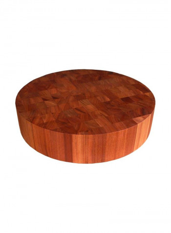 Cherry Wood Round Chopping Block Cherry