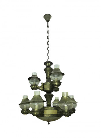 Chandelier Green/White 800x900millimeter