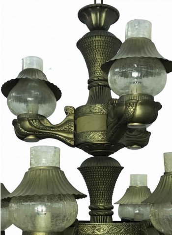Chandelier Green/White 800x900millimeter