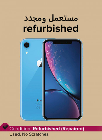 Refurbished - iPhone XR With FaceTime Blue 128GB 4G LTE - International Specs