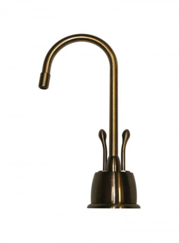 Water Dispenser with Gooseneck Spout Antique Brass