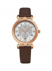 Women's Monarch Olympias Leather Analog Wrist Watch A202-04