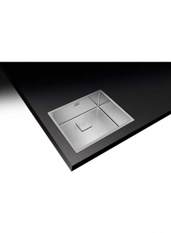 Flexlinea Rs15 50.40 3-In-1 Installation Stainless Steel Sink With One Bowl Silver 540x440x200mmmm
