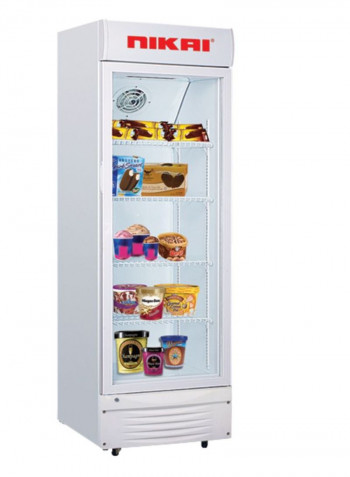 Hinged Door Showcase Chiller 390 l NSF390 White
