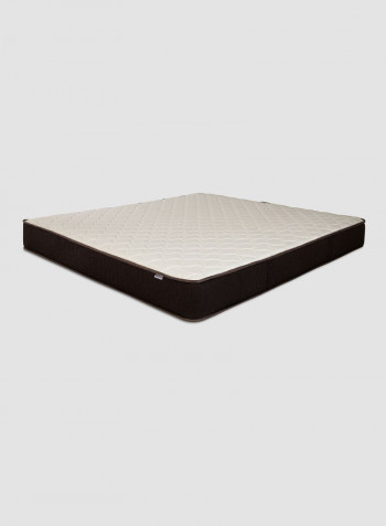 Pockets Springs Luxury King Size Medium Firm Mattress Beige/Brown 180 x 200cm