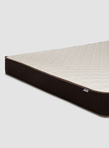 Pockets Springs Luxury King Size Medium Firm Mattress Beige/Brown 180 x 200cm