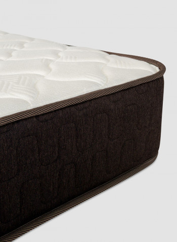 Pockets Springs Luxury King Size Medium Firm Mattress Beige/Brown 180 x 200cm