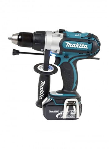 Hammer Drill With Fast Charger Blue/Black/Silver