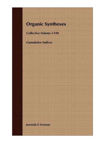 Organic Syntheses Hardcover