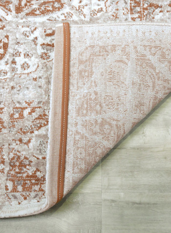 Bronze Collection Classic Printed Area Rug Brown/Green 250 x 350cm