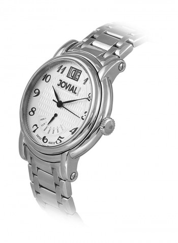 Men's Casual Stainless Steel Quartz Analog Wrist Watch 6619 GSMQ 01