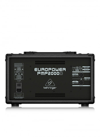 14-Ch Powered Mixer With Multi-FX Processor PMP2000D Black