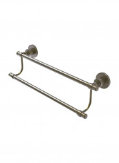 Washington Square Collection Double Towel Bar Silver 18inch