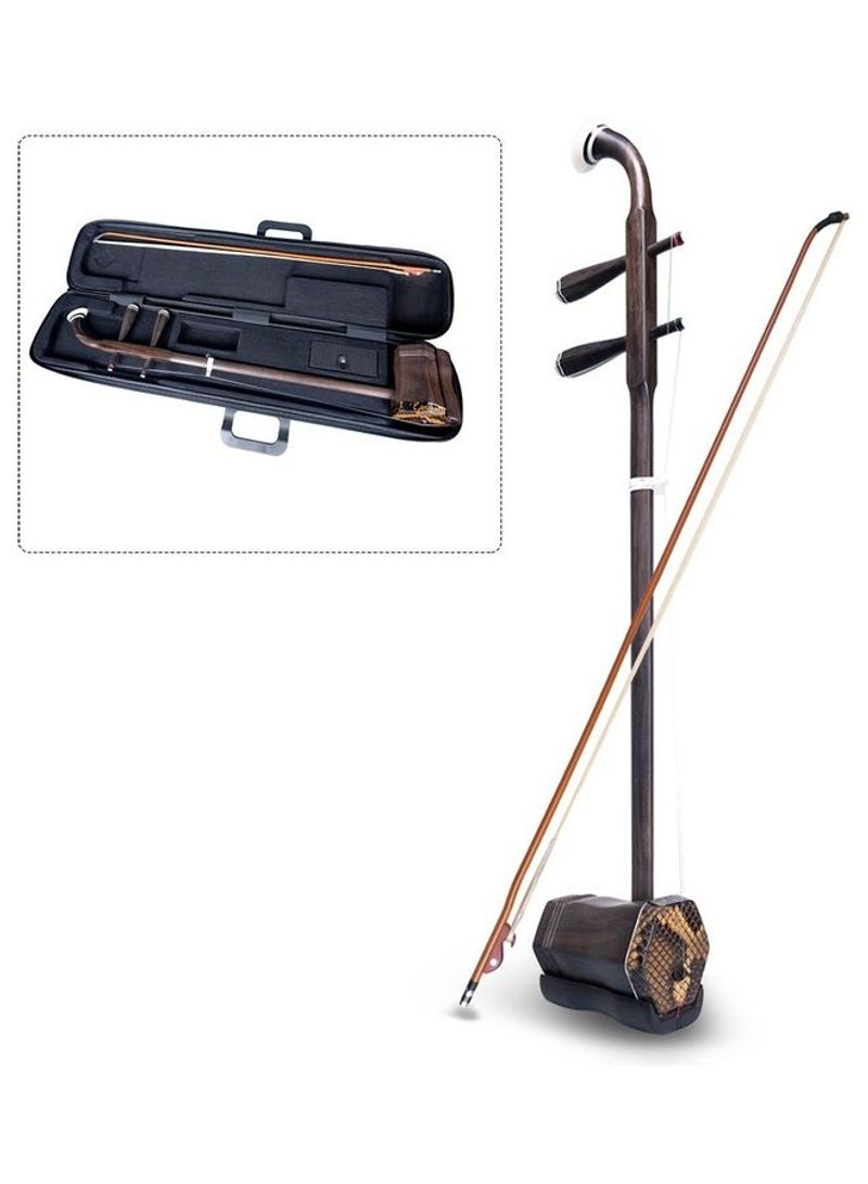 2-String Wooden Erhu With Accessories
