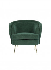 1 Seater Selma Fabric Sofa Green 89x89x66cm