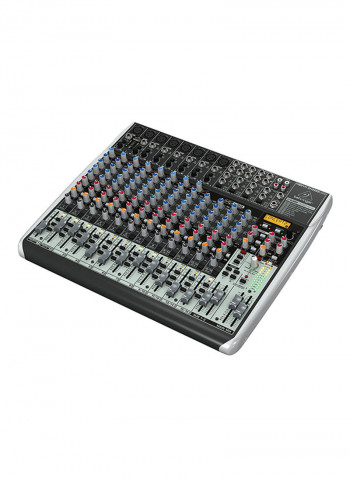 22-Input 2/2-Bus Mixer With Mic QX2222USB Black