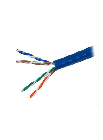 Cat5e Bulk Ethernet Cable 14.2inch Blue