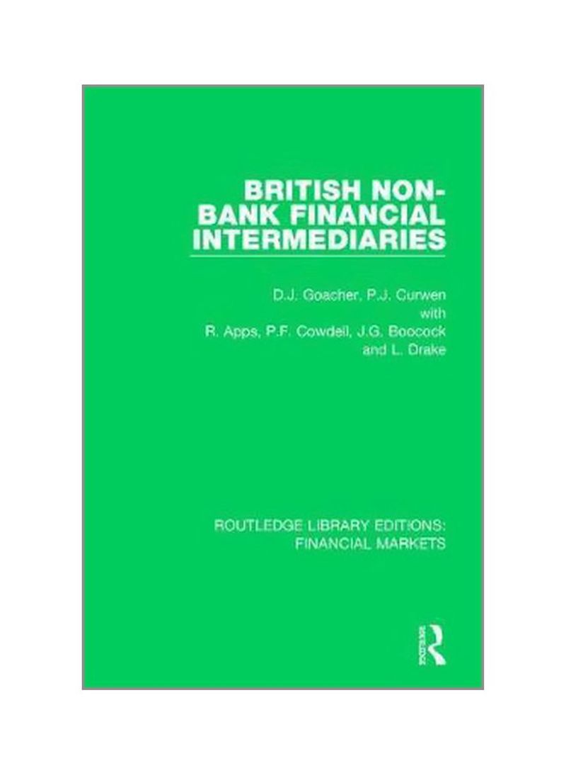 British Non-Bank Financial Intermediaries Hardcover