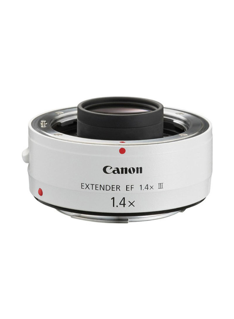 EF 1.4X III Extender For Canon DSLR White