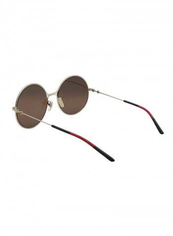 UV Protected Round Sunglasses - Lens Size: 59 mm للبنات