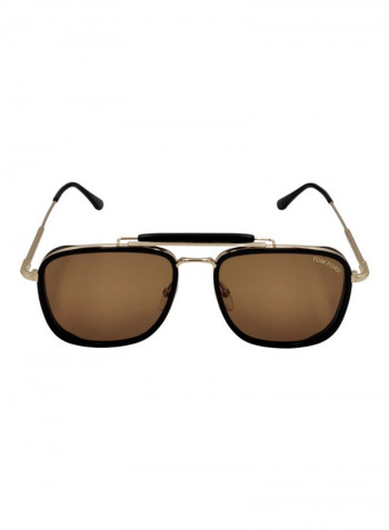 Rectangular Sunglasses - Lens Size: 56 mm للرجال
