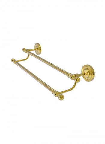 Double Towel Bar Gold 24inch