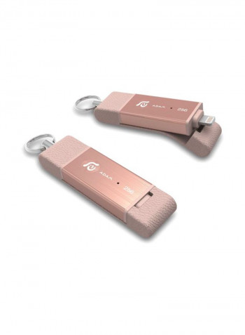 Portable Flash Drive 256GB Pink