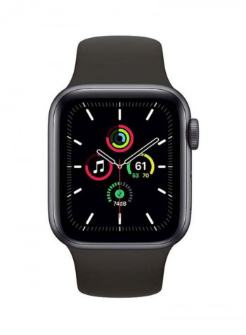 Watch SE-44mm (GPS + Cellular) Space Gray Aluminium Case with Sport Band Black