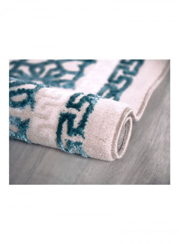Trend Collection Carpet Modern Contemporary Area Rug Beige/Blue/White 200x290centimeter