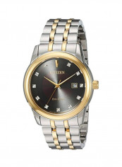 Men's Stainless Steel Analog Wrist Watch BM7344-54E