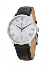 Men's Statesman Triumph Leather Analog Wrist Watch A103-01