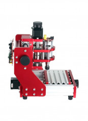 Metal And Wood Engraving Milling Machine Red/Silver/Black 11.32x11.6x11.6inch