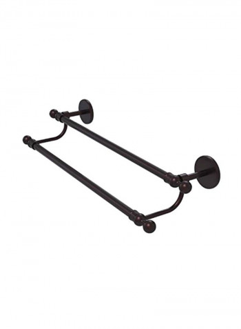 Skyline Collection Double Towel Bar Brown 24inch