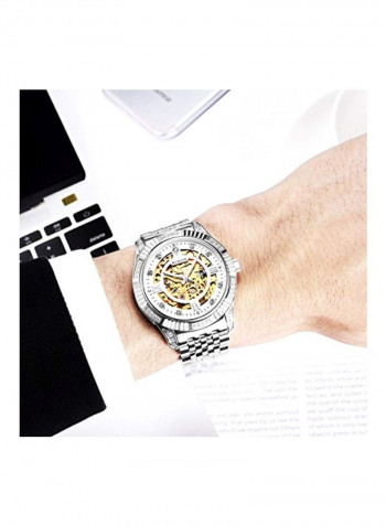 Water Resistant Analog Watch BL0018G-SSW-G