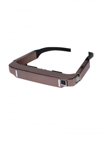 Smart Android WiFi Portable 3D Glasses Brown/Black