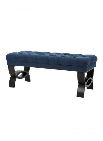 Colette Tufted Ottoman Blue 45x120x45centimeter