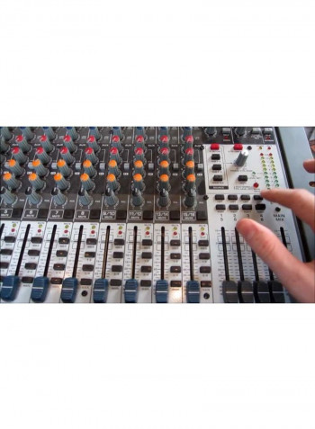 Xenyx Mixer with USB and Effects Visual Mixers X2442USB Black/Grey/White